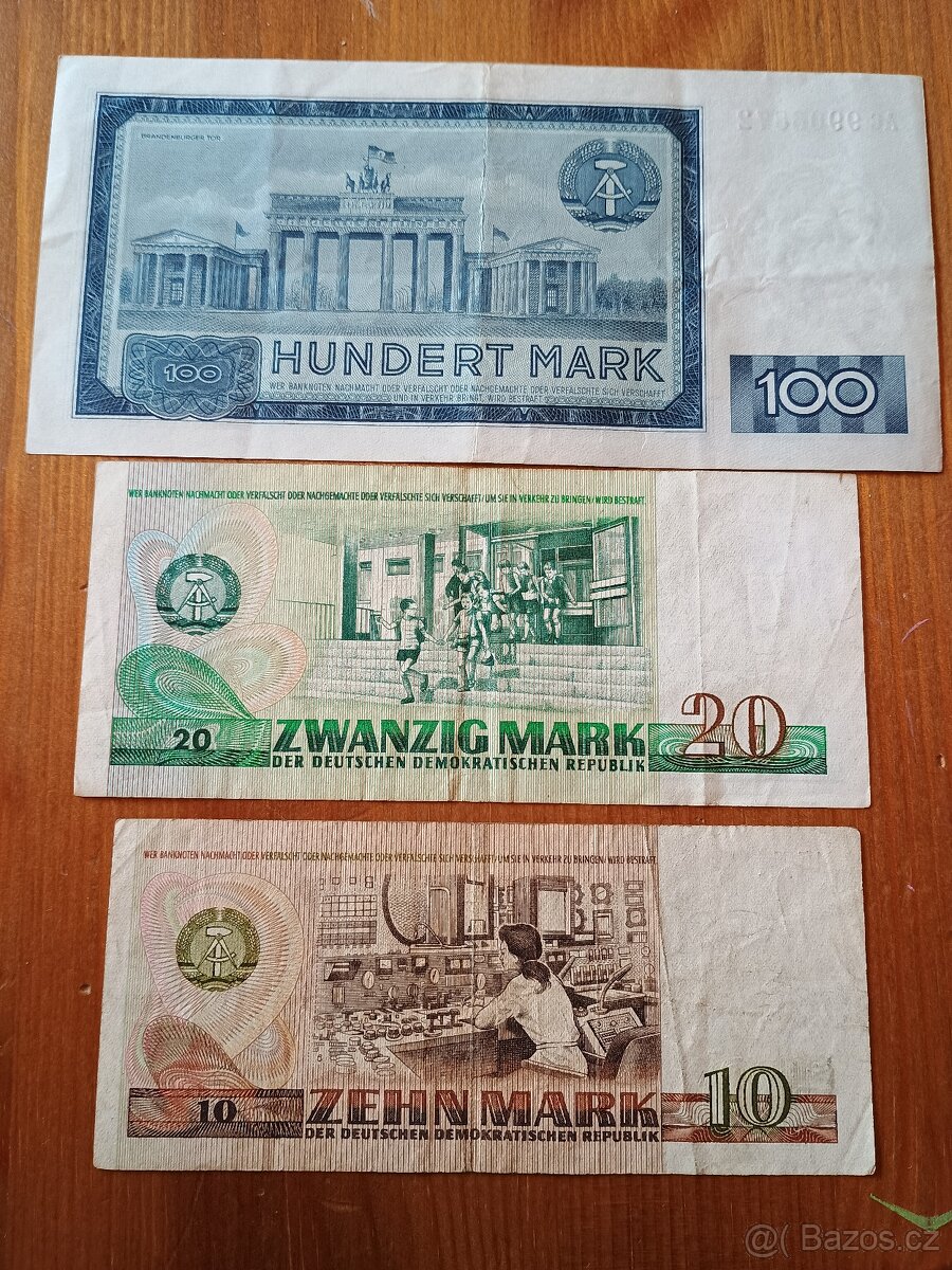 Bankovky DDR - 2