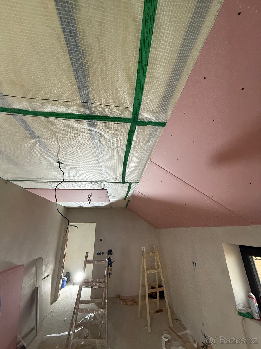 Sádrokarton, Fasády, obklady dlažby - 2