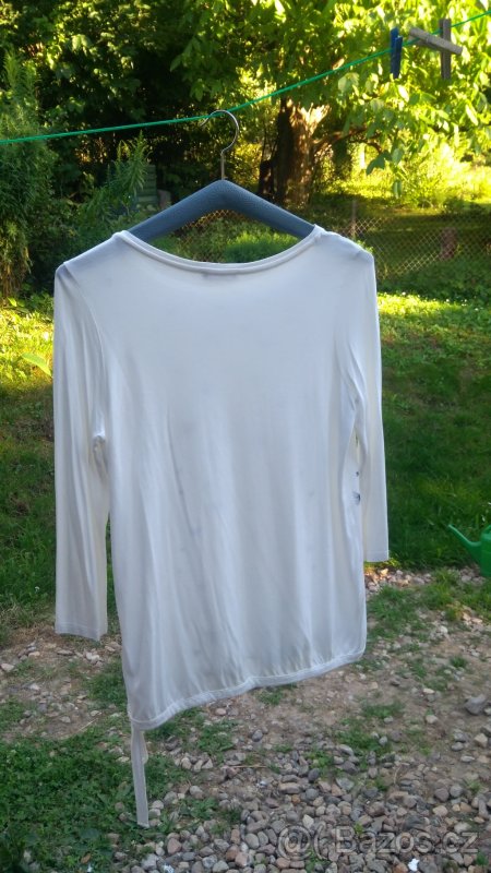 Bílá halenka s motýlky - 2