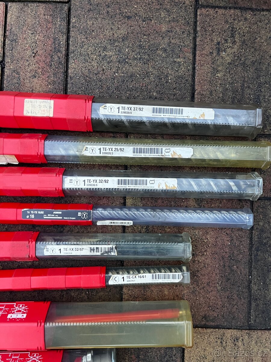 Vrtáky a korunky Hilti - 2