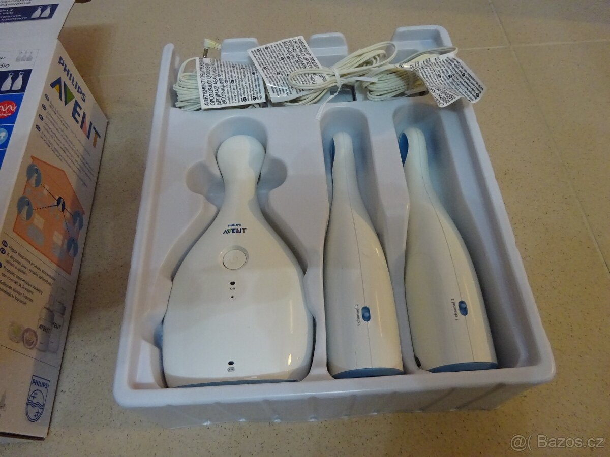 Chůvička PHILIPS AVENT ( pro dva rodiče / místa poslechu ) - 2