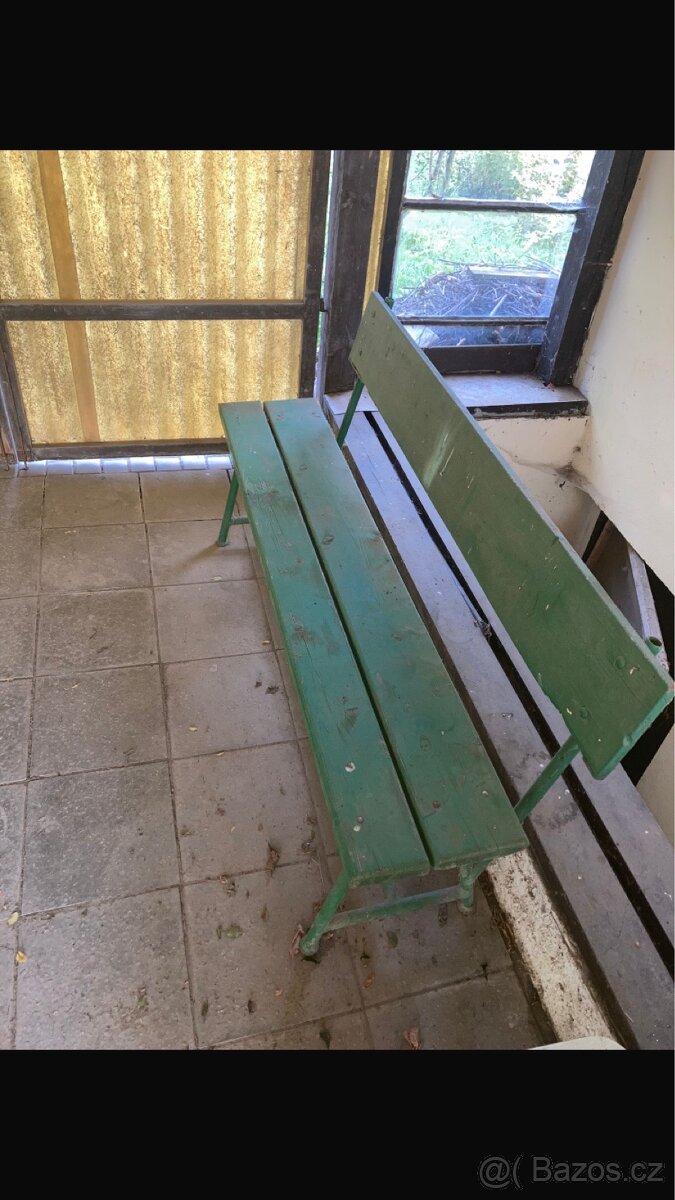 Zahradní lavice - 2