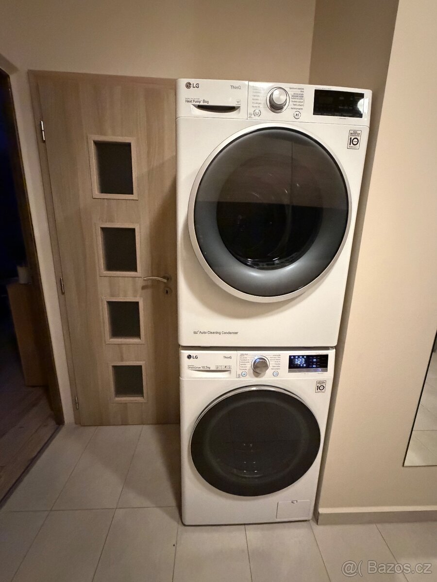 Pračka a sušička Lg set - 2