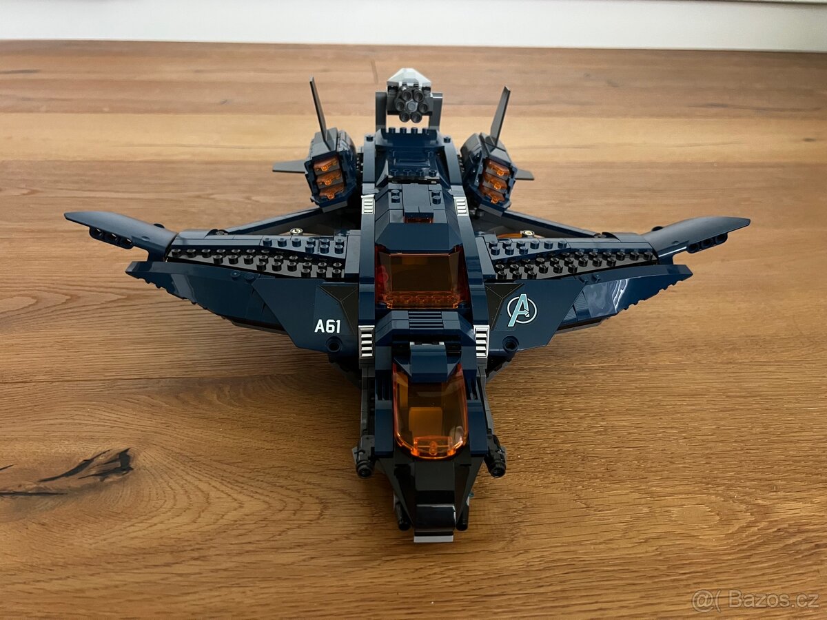 Lego Avengers raketa + bonusová Lego Avengers motorka - 2