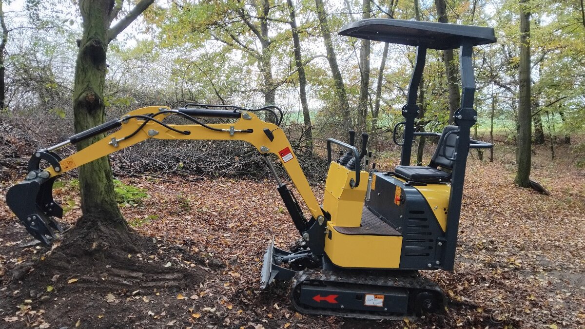 minibagr - prace - 2