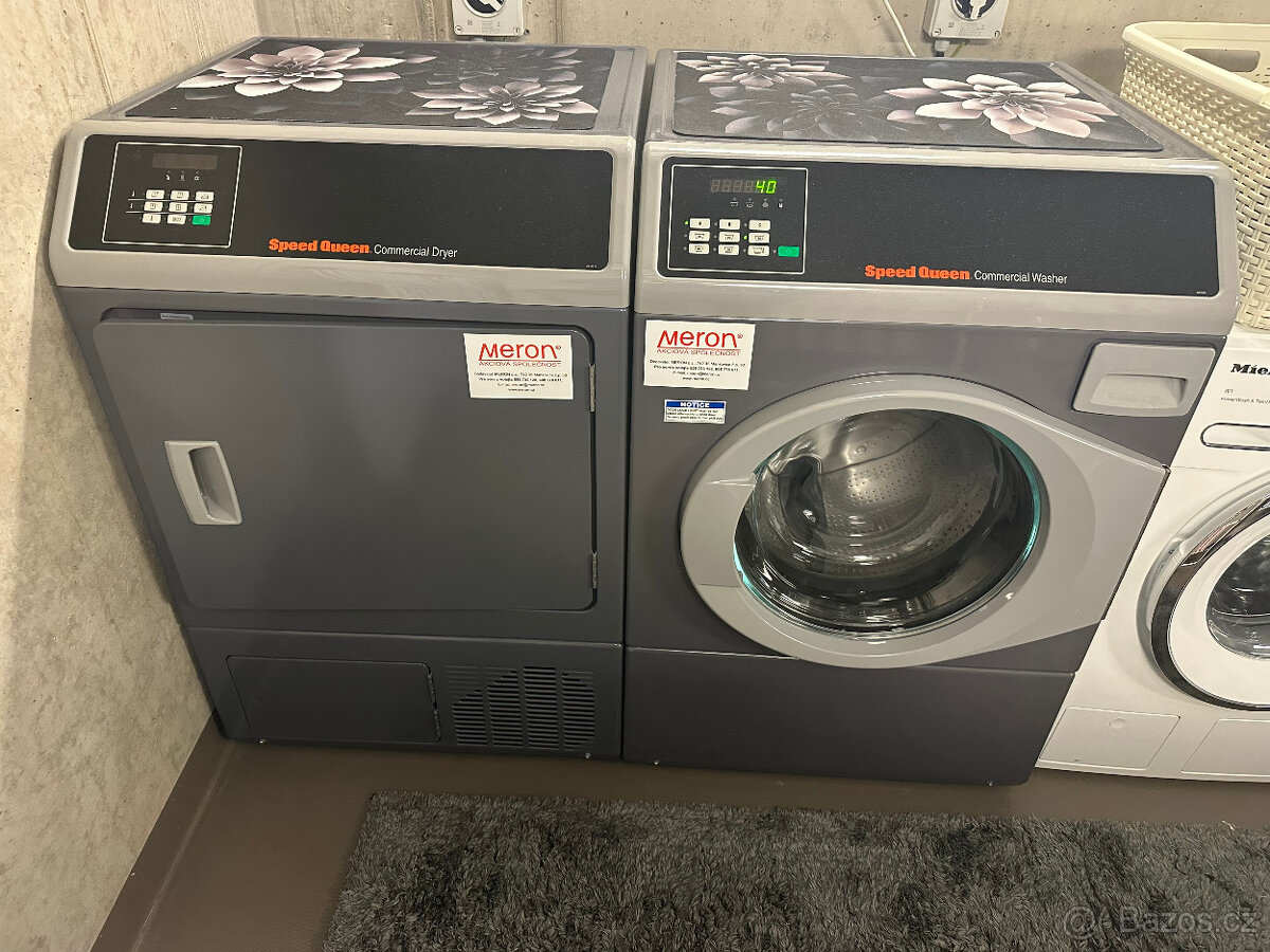profesionalní pračka + sušička Speed Queen - 2