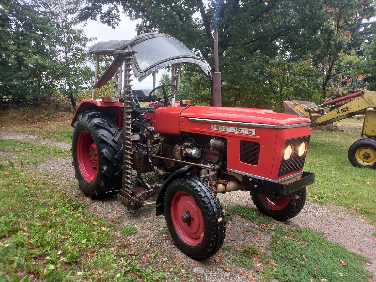 Zetor 4511s cabrio, platné doklady, velmi dobrý stav - 2