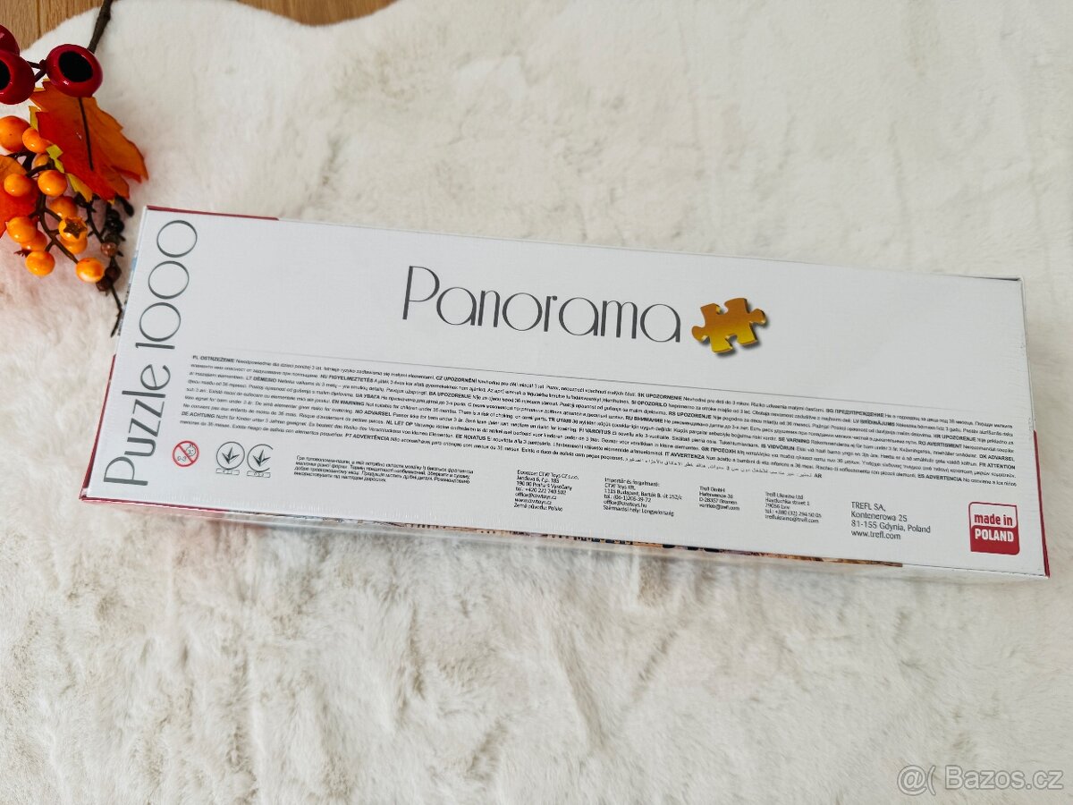 🧩 Puzzle Panorama – 1000 dílků, nové a zabalené - 2