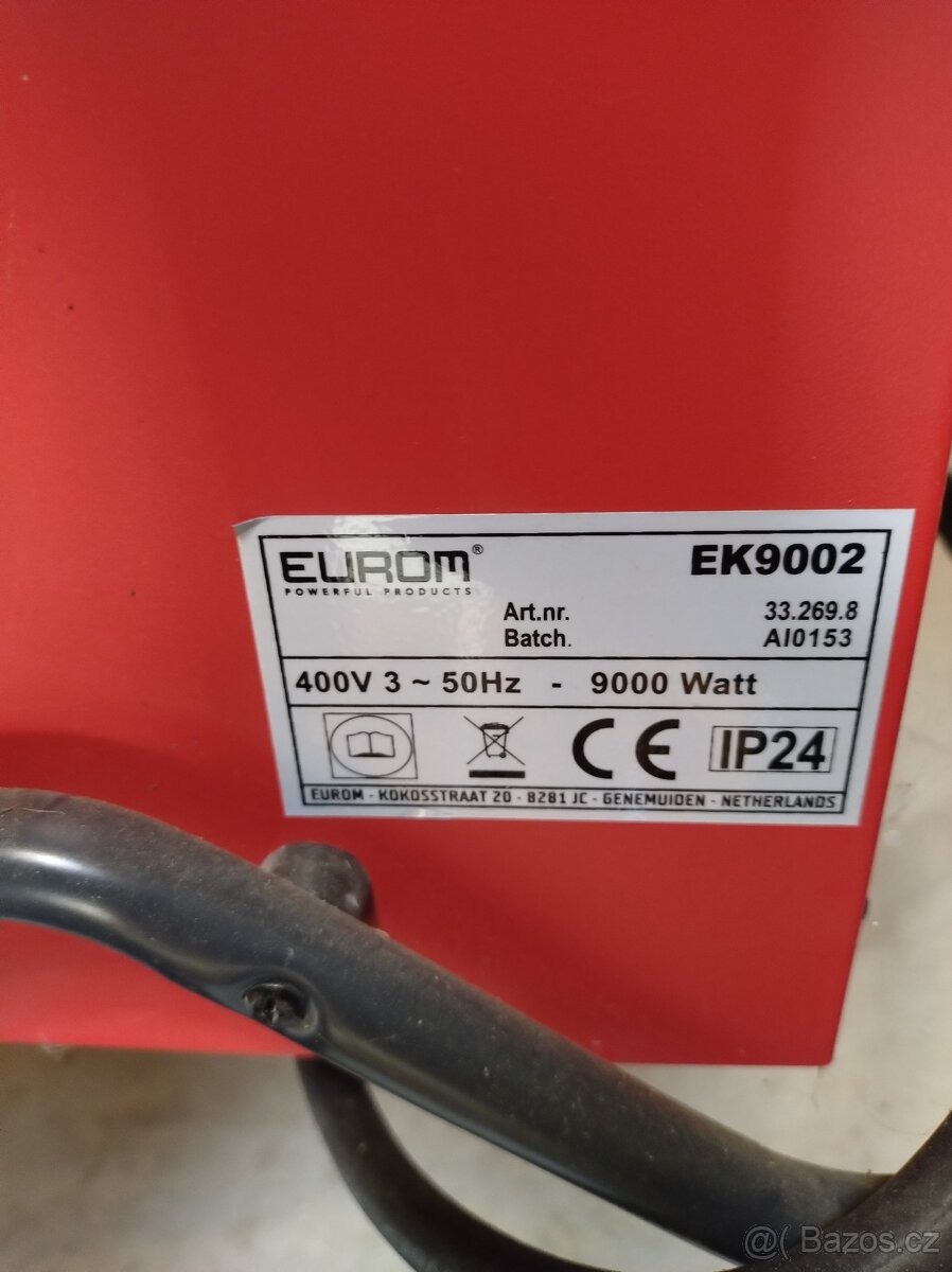 Elektrické topidlo 9kW - 2