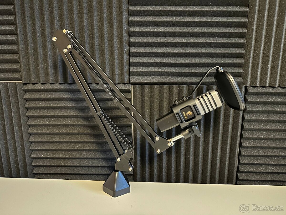 Kondenzátorový mikrofon Tonor TC30+ černý - 2