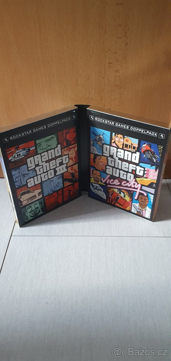 XBOX GTA DOUBLE PACK kompletní - 2