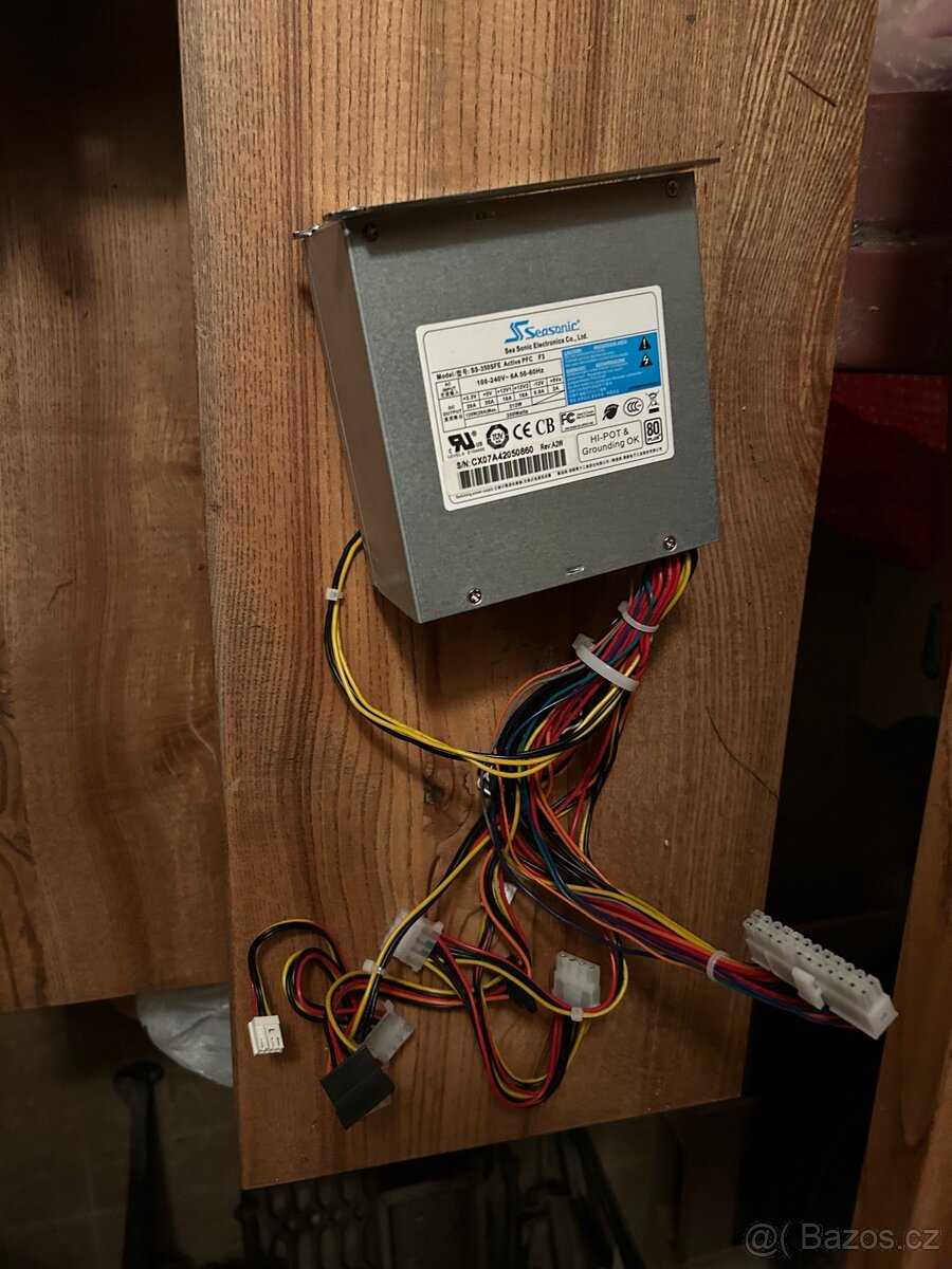 Prodám zdroj Seasonic SS-350SFE – 350 W, 80 Plus - 2