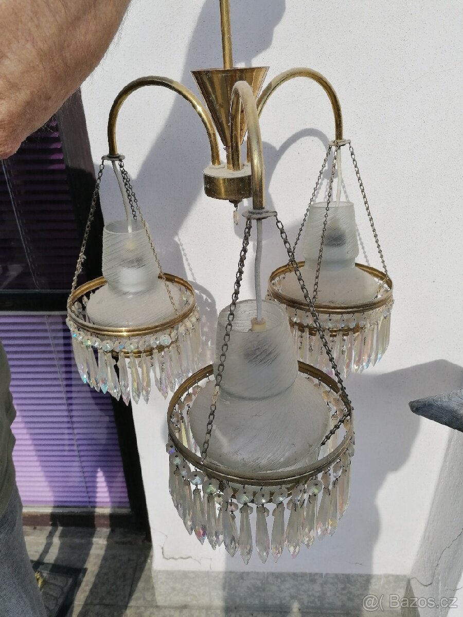 Lustr skleněný - 2