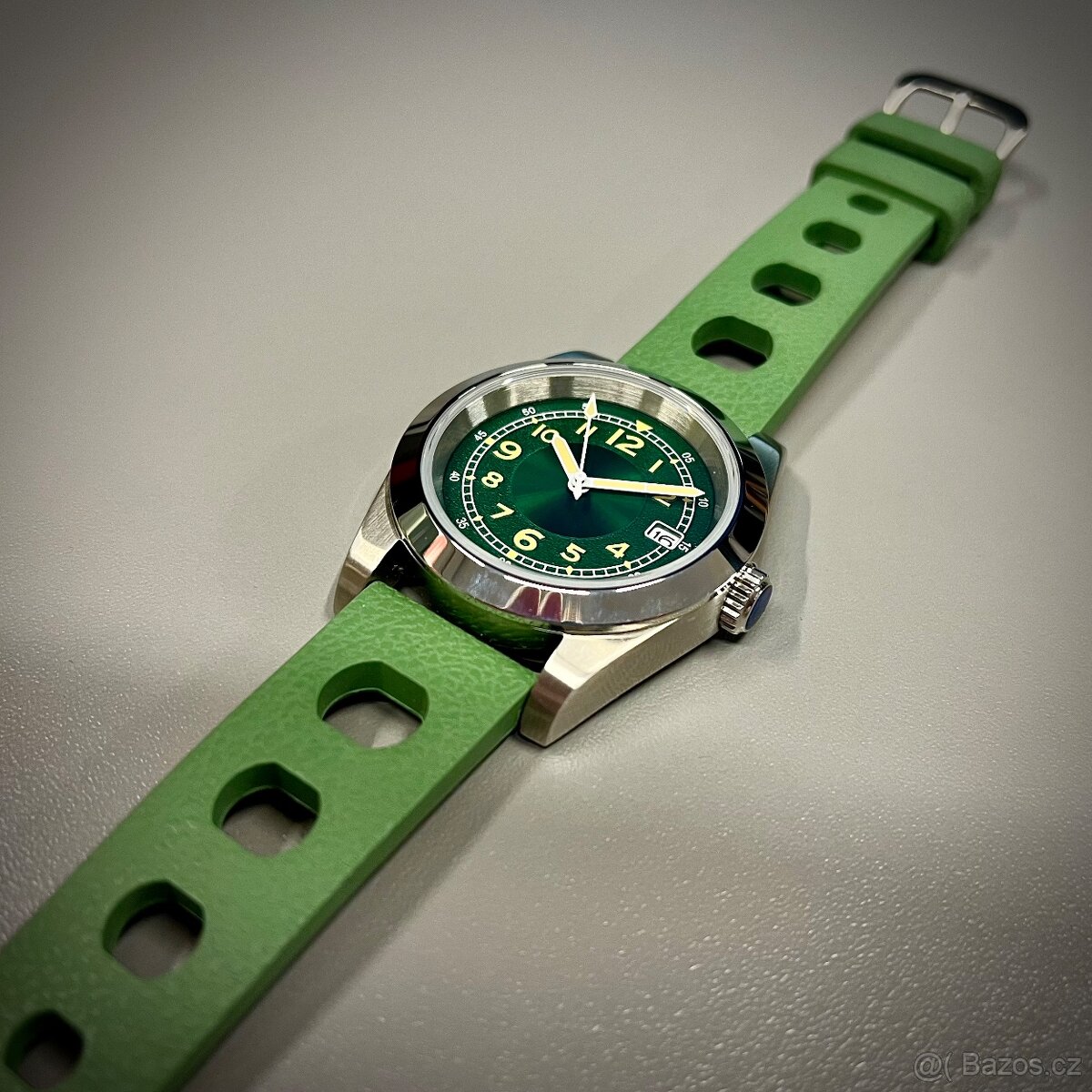 Zelený Fieldy (Seiko NH35) - 2