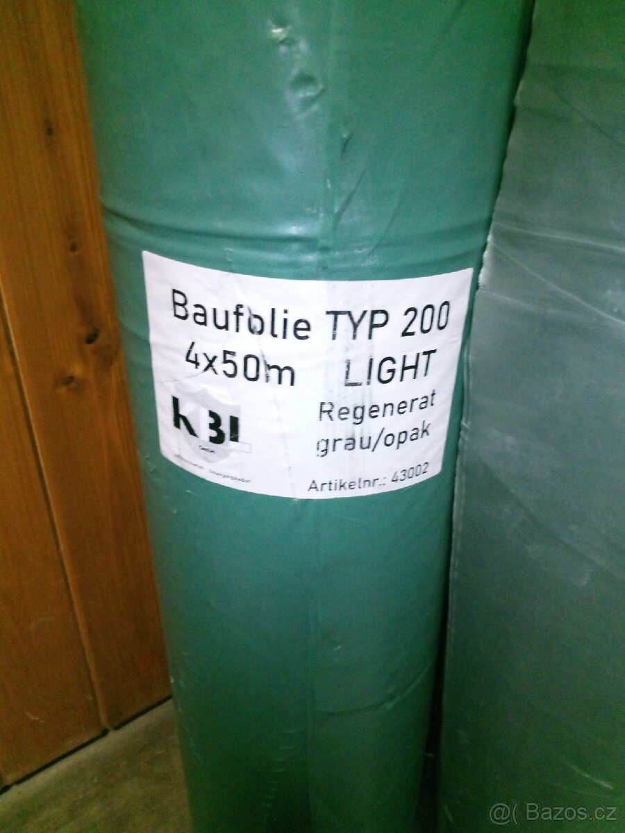Stavební fólie 4x50m - 2