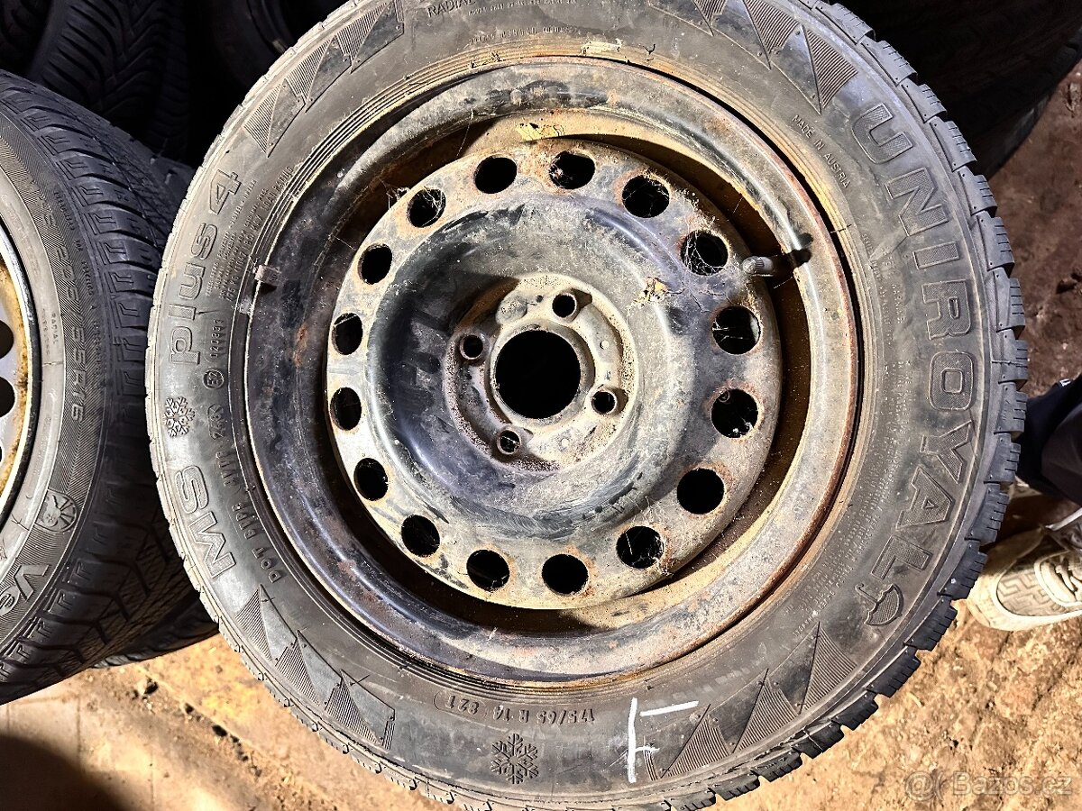 Plechové disky Renault Clio/Thalia 5,5x14 et36 - 2