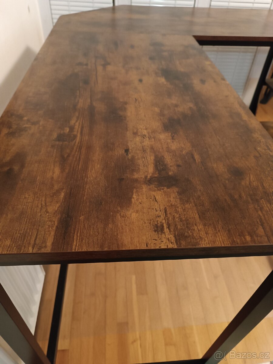 Rohový psací stul (nový) - 2