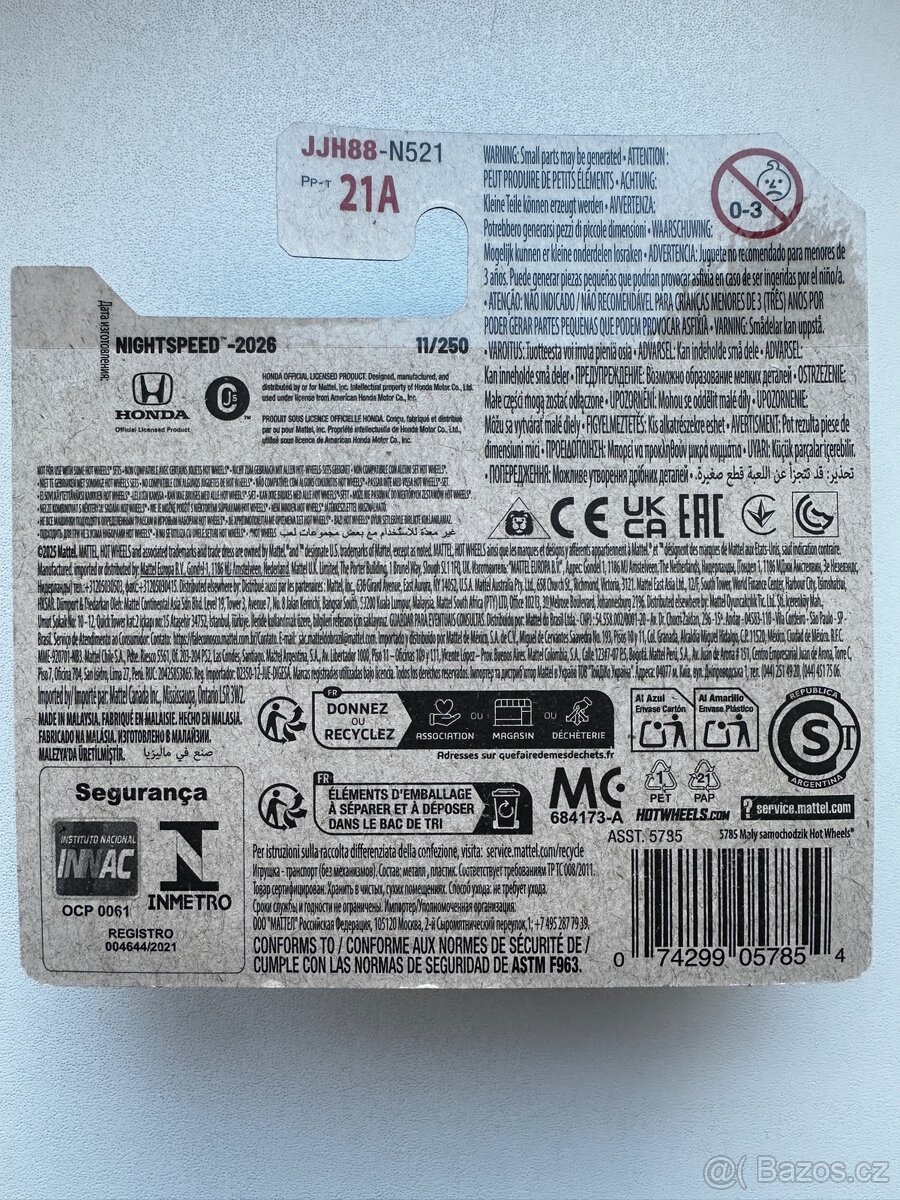 Hot Wheels Honda Civic TypeR - 2