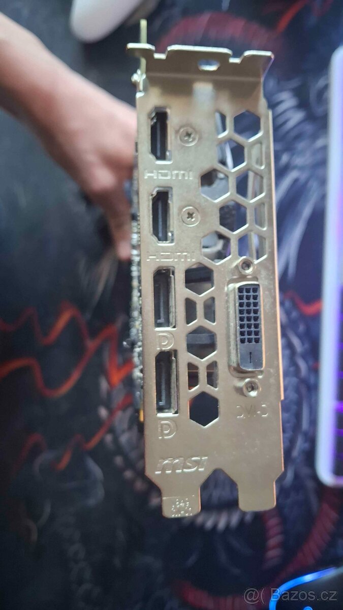 Prodám svoji grafickou kartu GTX 1060 6GB MSI - 2