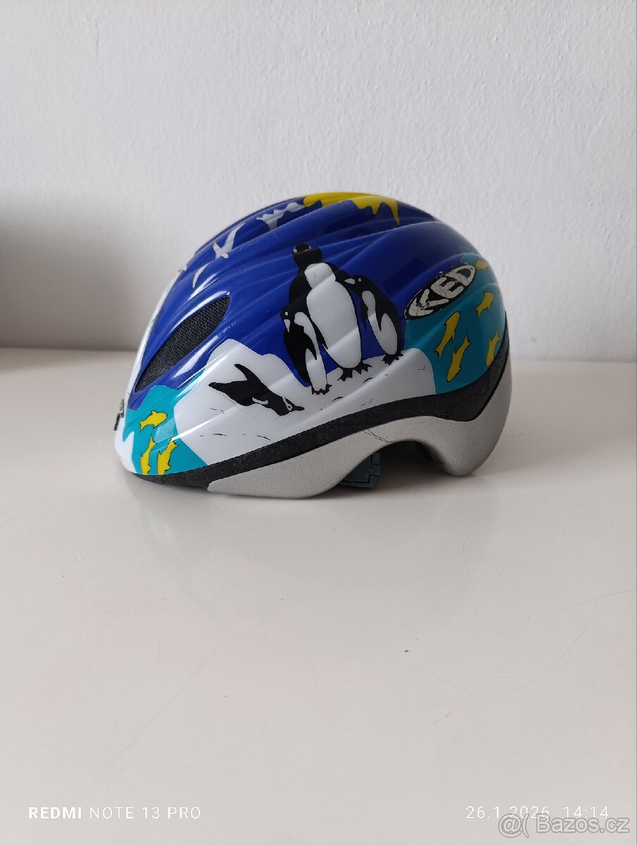 Dětská chlapecká cyklistická přilba KED - 2