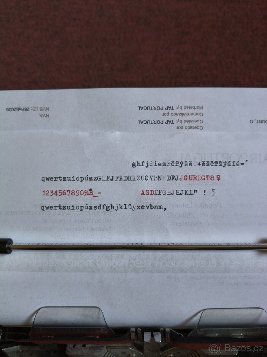 Psací stroj Chevron - 2