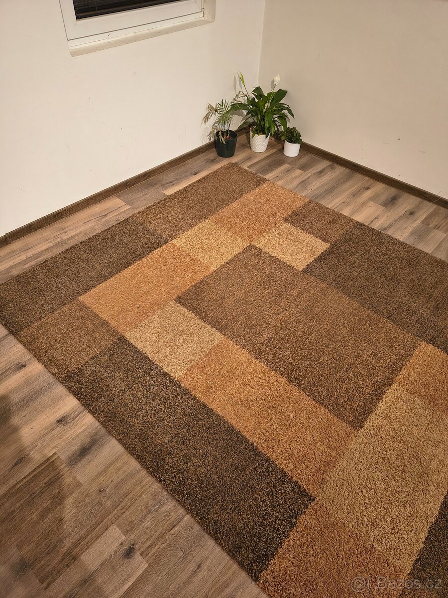 Kvalitní designový koberec SHAGGY (vysoký vlas) – 2x3 m - 2