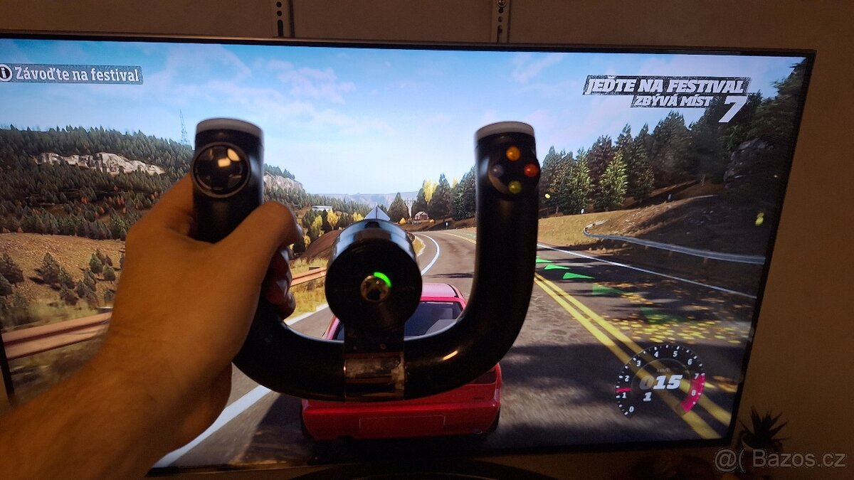 Xbox 360 volant - originální bezdrátový - 2