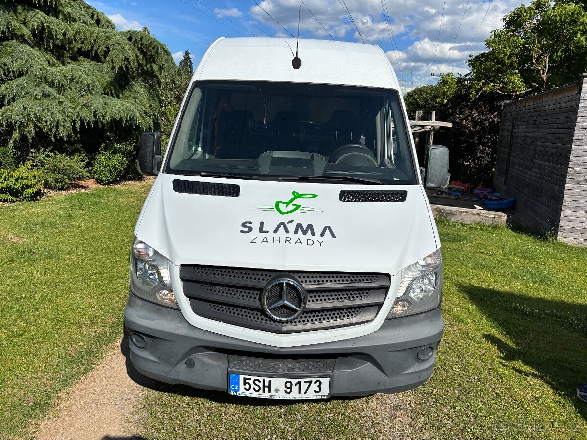 Mercedes benz sprinter maxi 2017 tažné,měchy - 2