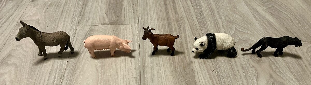 26 kusů zvířat Schleich - 2