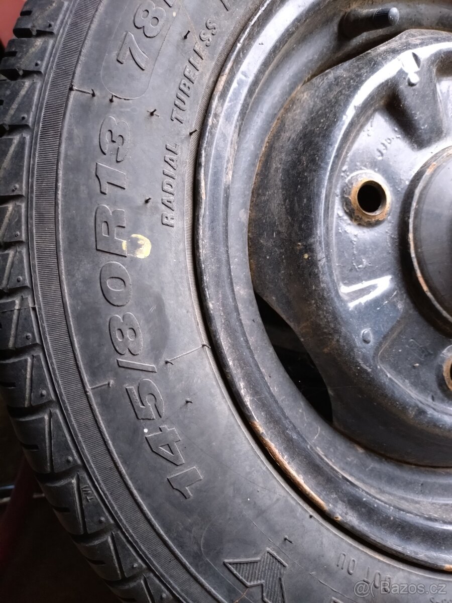 145/80 R13 5mm + rezerva - 2