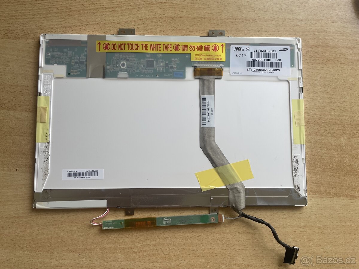 Displej notebook LTN154X3- L01 15,4 30 pin hp samsung - 2