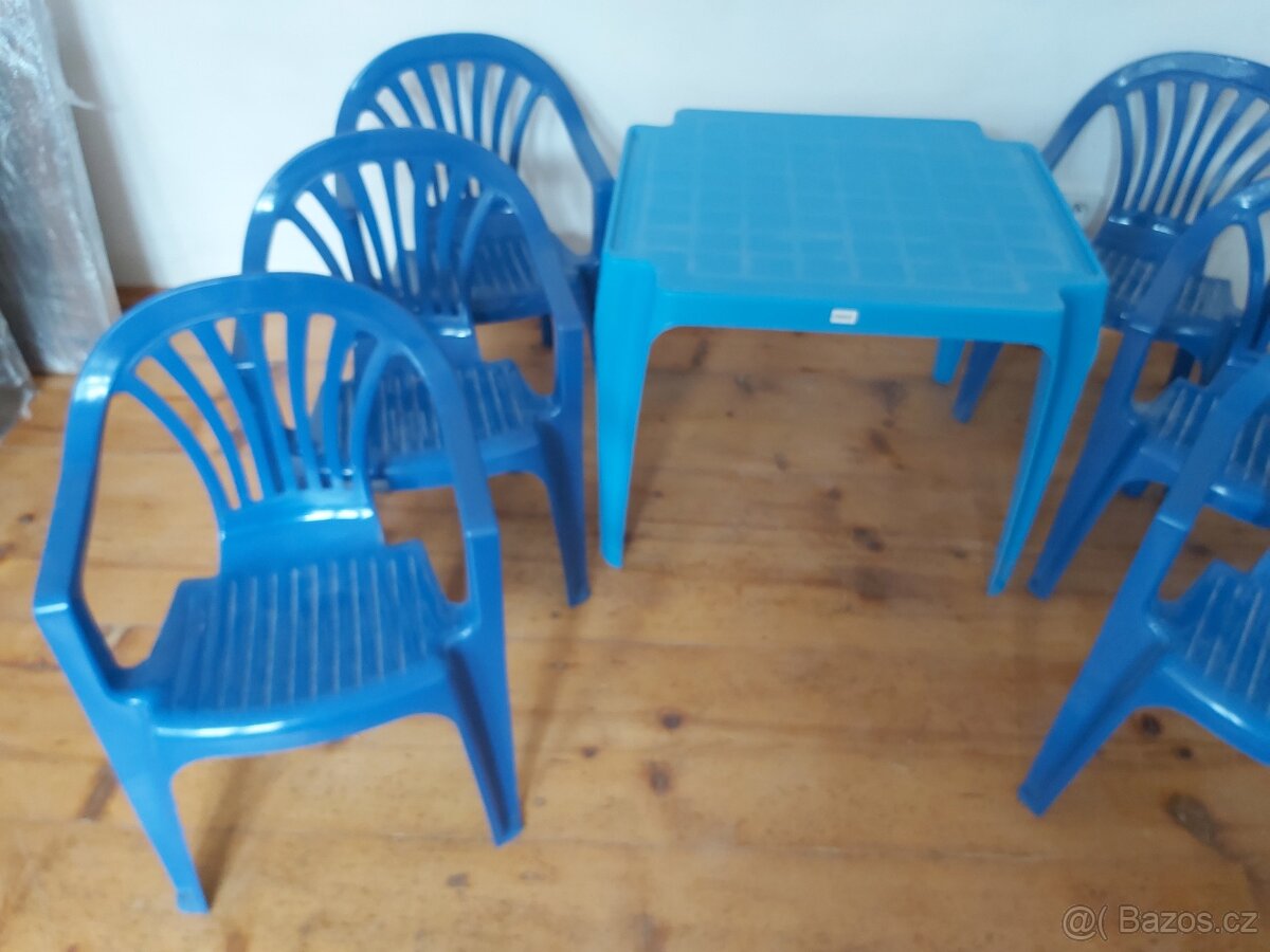 STOLEK A 6 ŽIDLIČEK - 2