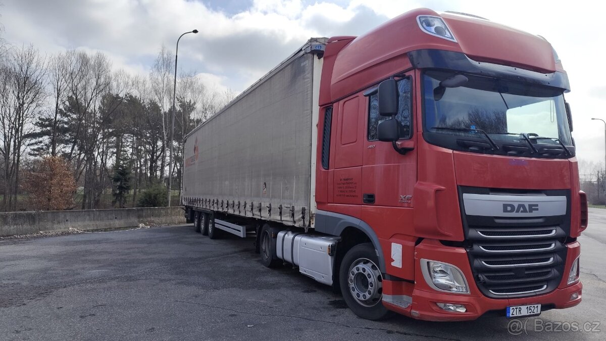 Přenechám leasing DAF XF 460 + návěs Krone (lowdeck) - 2