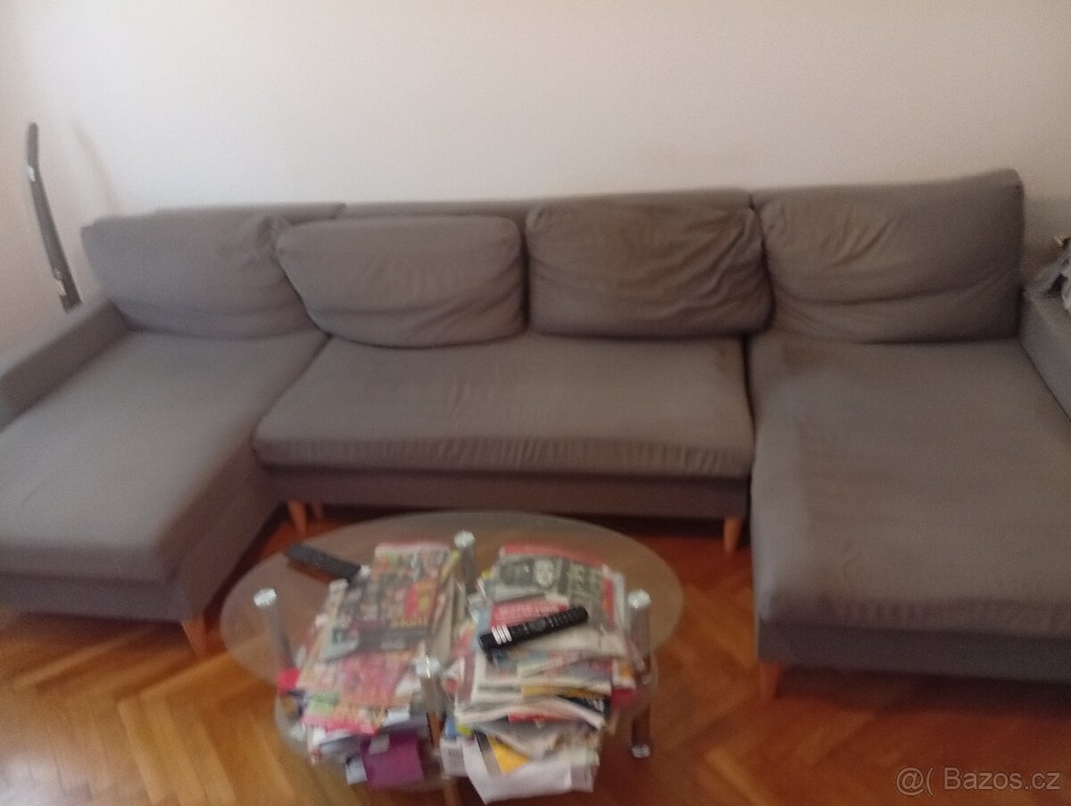 Prodám sedací souprava rozkládací do u - 2
