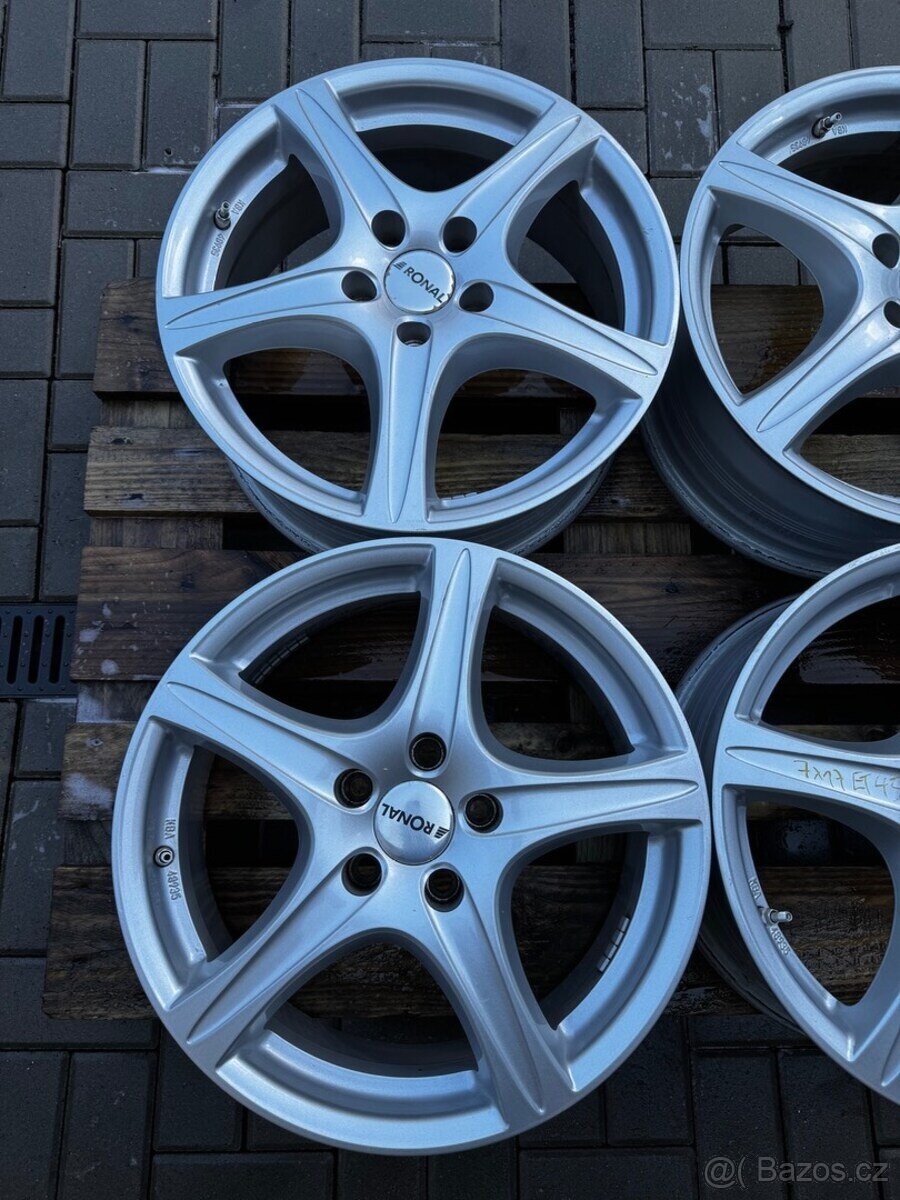 Alu kola, disky r17 5x112 Ronal - 2