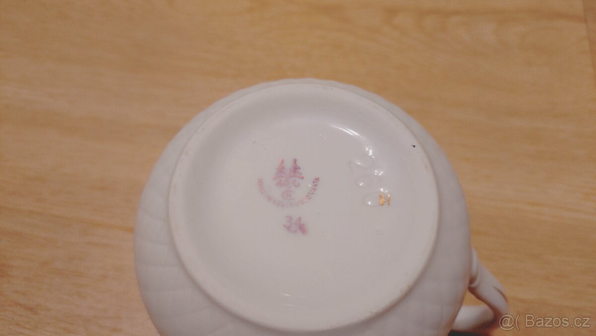 Starožitné hrnečky H&C - 2