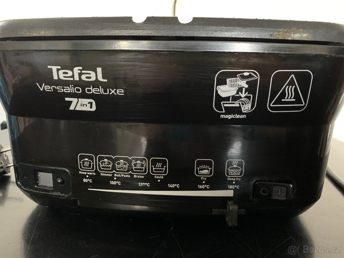 Fritéza Tefal Versalio deluxe 7v1 + 2 další vnitřní nádoby + - 2