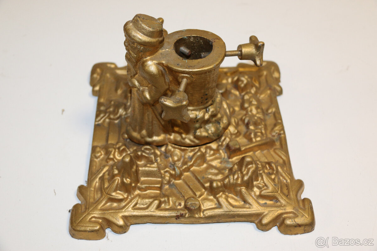 Vánoční retro stojánky na stromek - 2