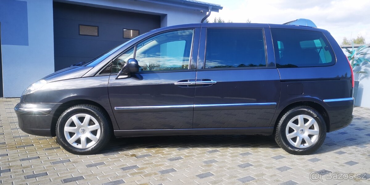 Peugeot 807 2,0 HDI - 100kw. 7 MÍSTNÉ - STYLE - HEZKÝ STAV - 2