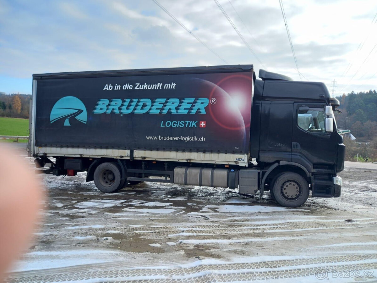 Renault Premium 18t, 450PS, HČ, valník, 3str. shrn., EURO 5 - 2