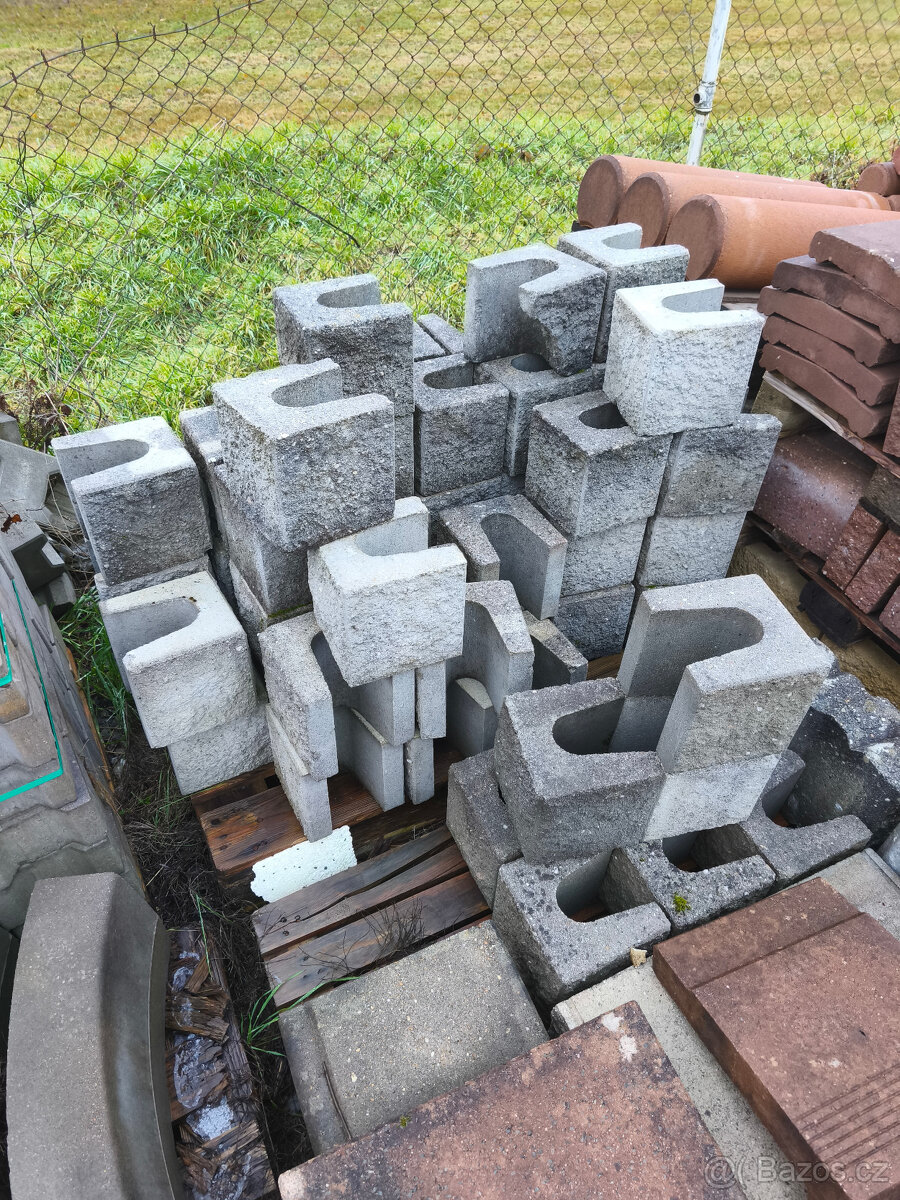 BEST Natura štípané plotové tvárnice a stříšky - 2