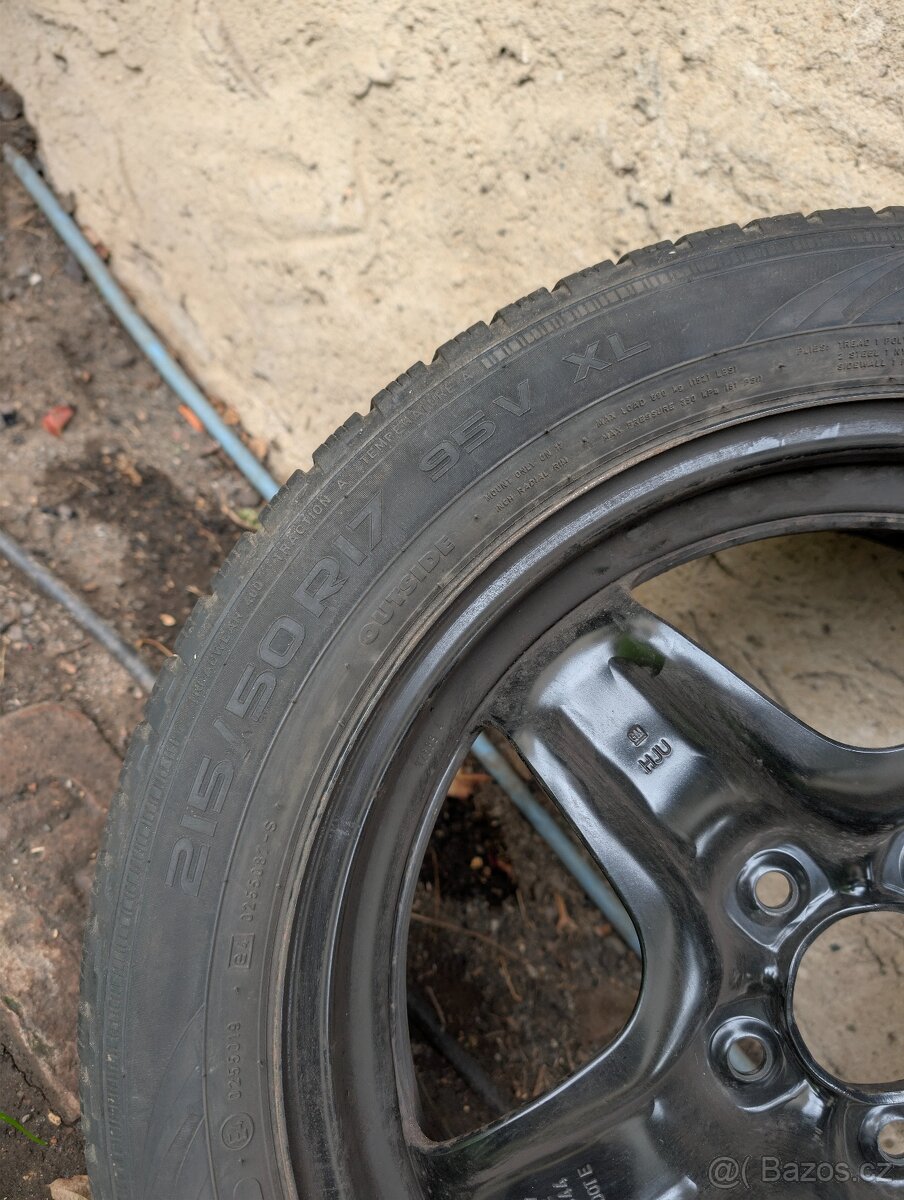 Kola se zimním pneu 215/50/r17 Opel, Chevrolet - 2