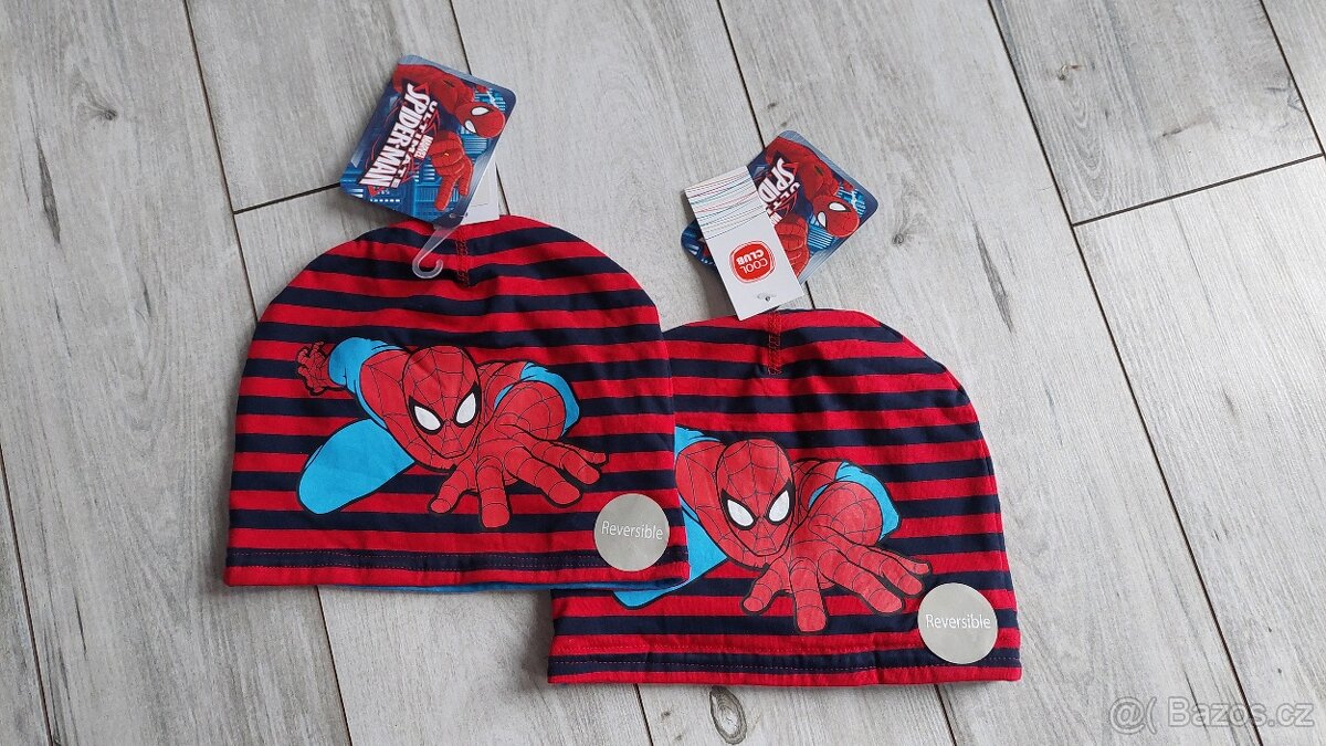 Dětská jarní / podzimní čepice Spiderman - 2