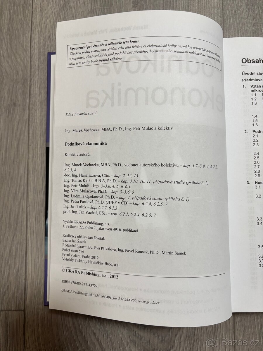 Podniková ekonomika - 2