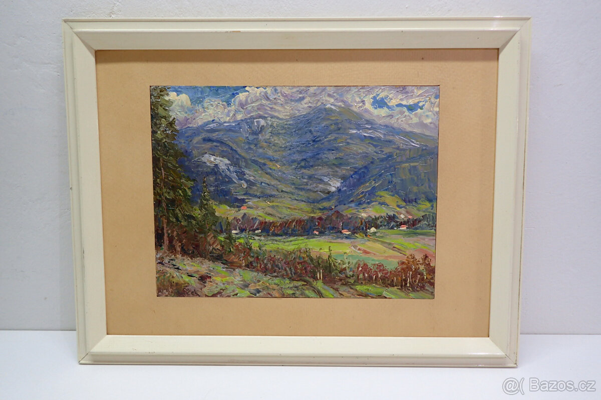 Aukční obraz - Hajdůček Adolf - Beskydy - 2