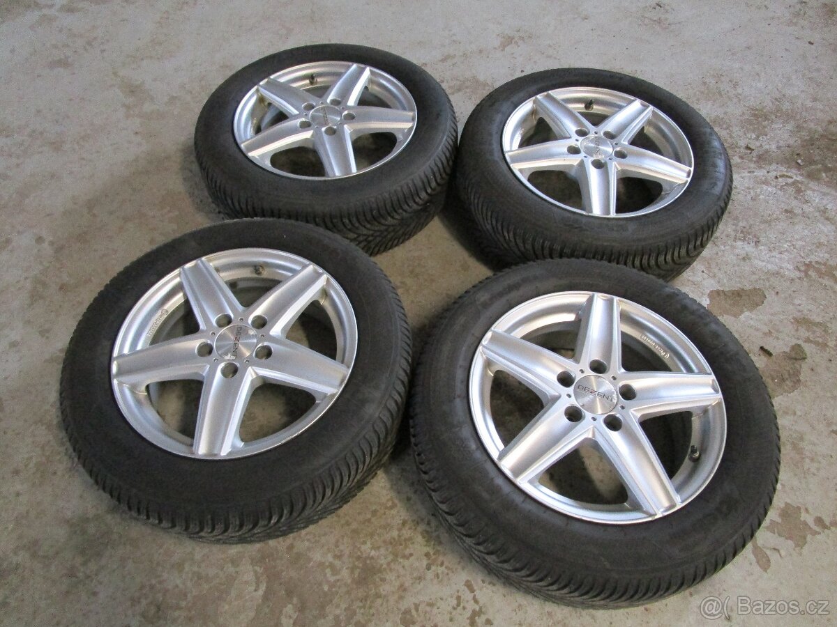 ALU kola 16" Dezent, 205/60/R16 zimní, 5x112 - 2