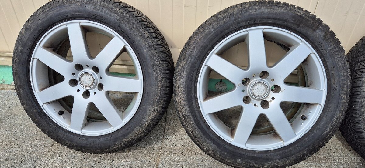 Alu kola Platin 5x112 7x16 ET42 VW Passat B7 205/55r16 - 2