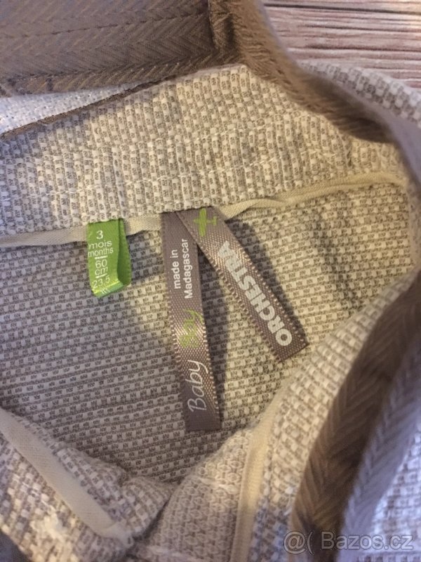 Set s kravatou: kalhoty+kosile zn. Orchestra 3mesice - 2