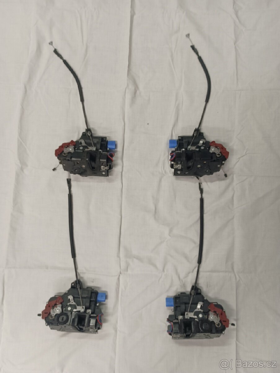 PP,PZ,LP,LZ zámky dveří ze Škoda fabia 2 -5J - 2