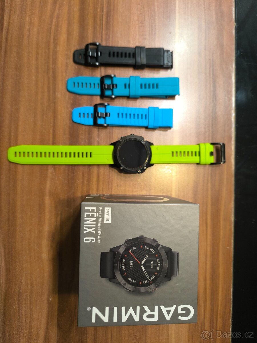 Prodám Garmin Fenix 6 PRO Sapphire - 2